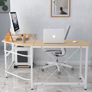 史低价：SogesPower L型时尚电脑桌、办公桌 完美利用空间