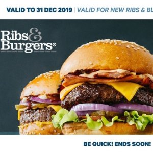 即将截止：Ribs & Burgers 代金券团购
