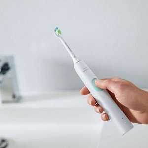 Philips Sonicare 4300电动牙刷2支装热卖 7倍清洁力