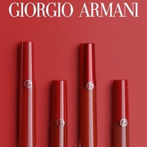 Armani 红管唇釉直降€14.5 姨妈色、梅子色、正红色等都有