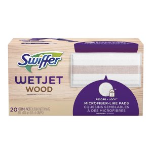 Swiffer 木地板专用拖布替换装 20个 一次一片 去污除脏