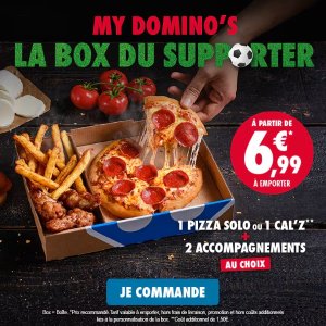 披萨🍕和欧洲杯⚽️也很配~ Domino's Pizza 超值€6.99搞定一餐