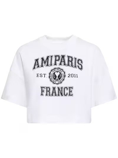 France棉质平纹针织T恤