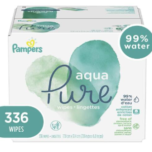 Pampers Aqua 低敏湿巾336抽 温和无香 含99%纯水