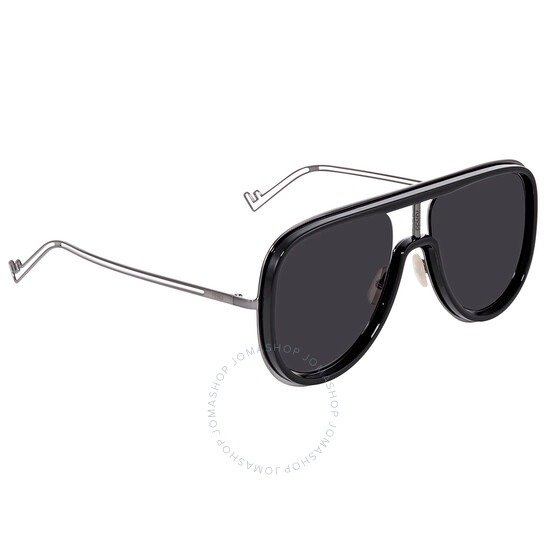 Grey Men's Sunglasses FF黑框墨镜