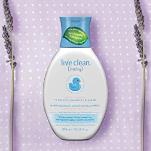 史低价：Live Clean婴儿专用洗发水 无泪配方 舒缓香气 300ml