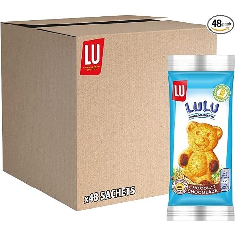 LU 小熊巧克力蛋糕 30g*48包