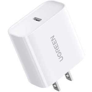 UGreen 20W USB-C-lightning 快充充电器 全新iPhone 13必备