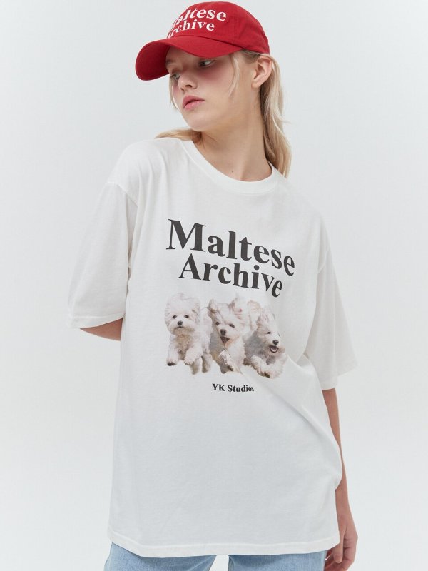 Maltese Archive 狗狗T恤