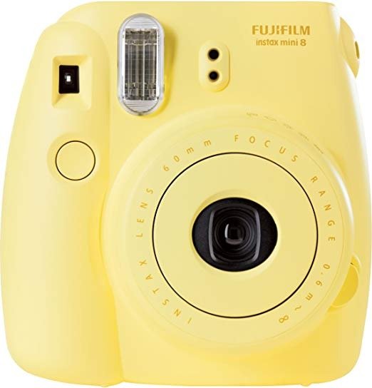Fujifilm - Instax Mini 8 -拍立得 黄色（无折扣）