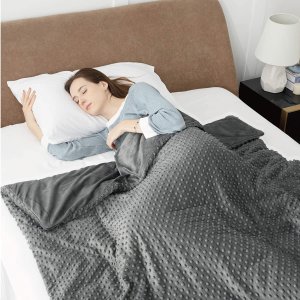 史低价：Bedsure 重力毯被套 触感柔软舒适 专为重力毯设计