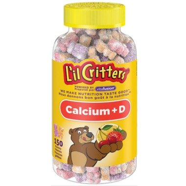 小熊维生素D+钙软糖 150粒
