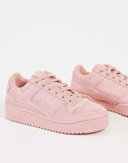 蜜桃粉板鞋