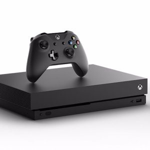微软 Xbox One X 天蝎座 标准版 1TB 主机