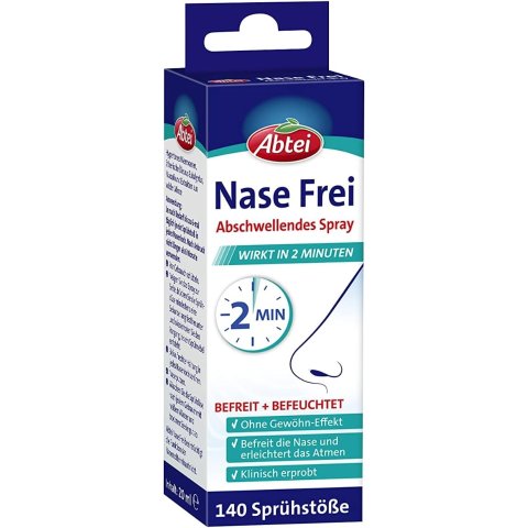 好价€1.99收鼻炎过敏看过来 Abtei鼻喷雾 缓解鼻黏膜肿胀 顺畅呼吸