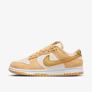 Nike6月2日上架！Dunk Low « Gold Suede » pour femme