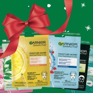 Garnier 面膜挑选攻略 5片套装€10 | VC 精华€9.93