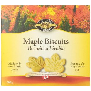 L B Maple Treat 枫叶造型枫糖浆饼干200g