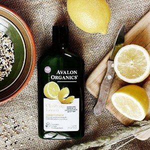 Avalon Organics 柠檬清爽洗发水 325ml 2瓶装 祛除头皮油脂