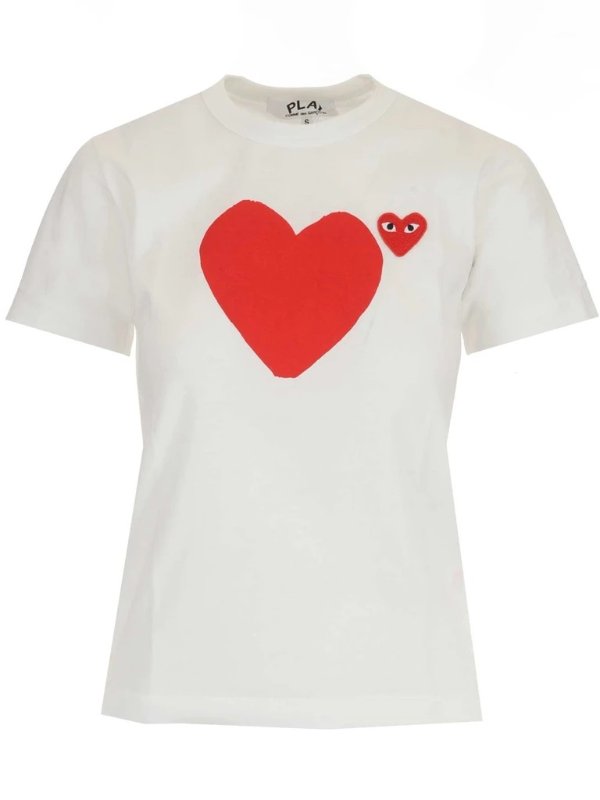 Heart Print T恤