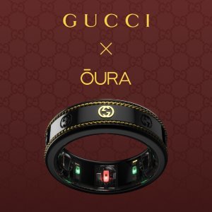开售！GUCCI X OURA联名 奢侈智能戒指 实时监测心率