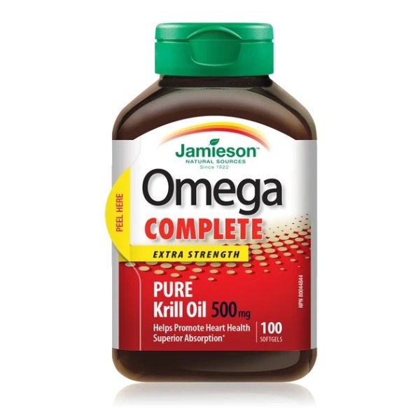 复合OMG鱼油+虾磷油(强效版) 100粒