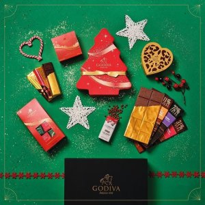 圣诞礼物：Godiva 节日限定巧克力礼盒大促 $6.6收金币巧克力