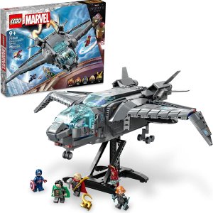 史低价：LEGO 漫威迷必追 超级英雄系列 76248 复仇者联盟昆式战机