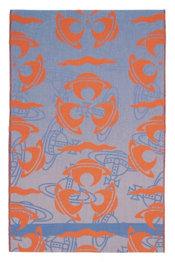 橙色 & 蓝色 Parade Orb 围巾
