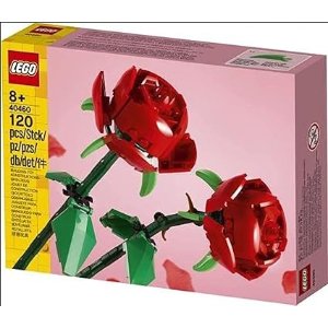 Lego补货啦！情人节系列 玫瑰花 40460
