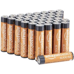 AmazonBasics AAA 高性能碱性电池 36只装