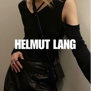 Helmut Lang专场 极简主义辣妹必备 一字领上衣、连衣裙都参加