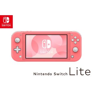 Nintendo Switch Lite 公布全新珊瑚粉配色掌机