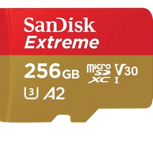 SanDisk Extreme 256GB MicroSD 存储卡