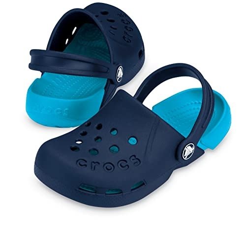 Unisex Kid's 蓝色洞洞鞋