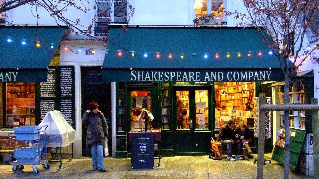 巴黎莎士比亚书店 Shakespeare and Company - 英文书/帆布袋等