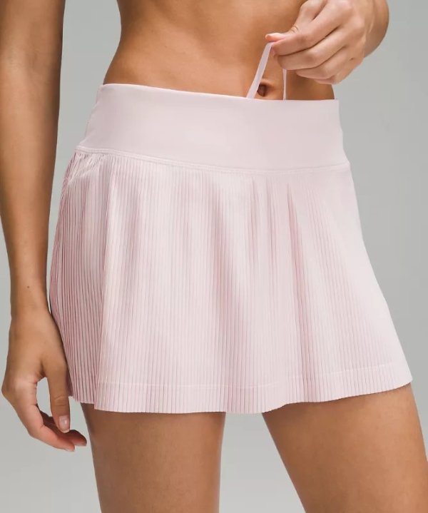 樱花粉裙裤