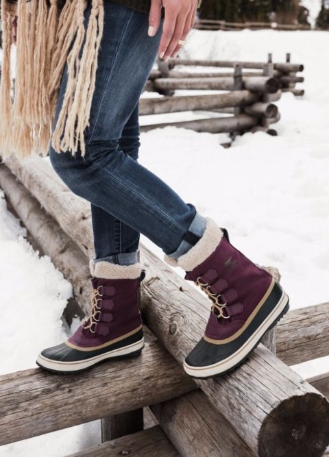 【美品】SOREL WINTER CARNIVAL 防水 スノーブーツ 24.5 WINTER CARNIVAL™ Women's Waterproof Boot | SOREL