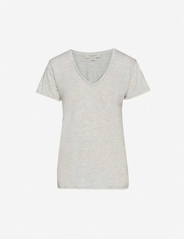 Emelyn Tonic cotton V-neck T-shirt