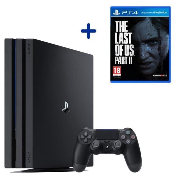Console PS4 Pro 1T 黑色 + The Last of Us Part II