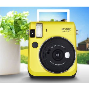 Fujifilm Instax Mini 70 拍立得相机 黄色