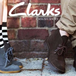 Clarks 精选男女潮鞋热卖 收胡歌同款