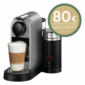 KRUPS Nespresso CitiZ & Milk XN760B 全自动胶囊咖啡机 4.8折热卖 仅€119.9