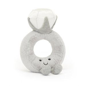 Jellycat闪闪发光的100克拉大钻戒