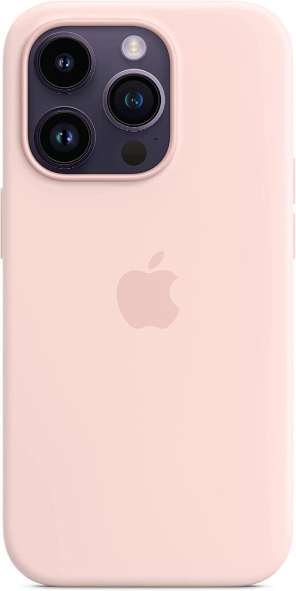 iPhone 14 Pro Silicone Case with MagSafe — Chalk Pink ​​​​​​​