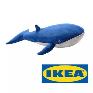 ⏰今晚截止⏰：IKEA 宜家BLÅVINGAD海洋风毛绒玩具 低至8折