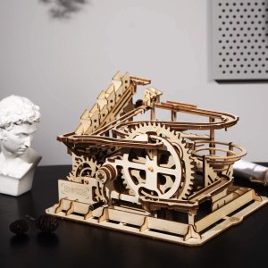 ROKR 3D 木质齿轮滚珠玩具 精妙绝伦 感受机械美