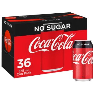 Coca-Cola 可口可乐 无糖/经典 36x375mL