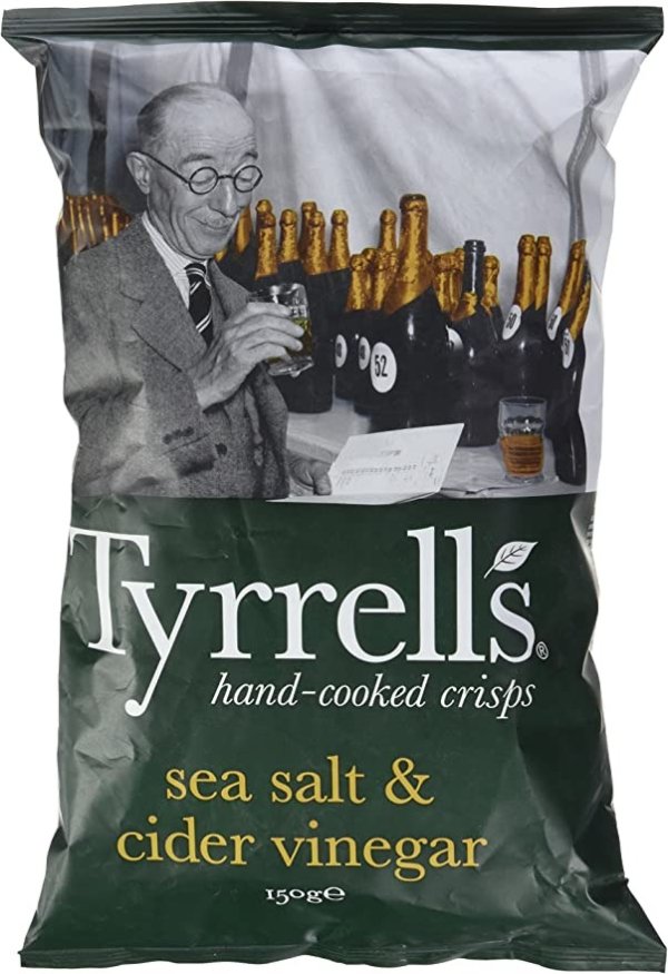 TYRRELL'S - 海盐苹果醋味 150G 