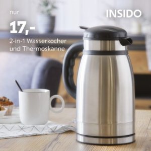 德国天冷了 INSIDO 煮水+保温 2合1 水壶 暖胃暖心
